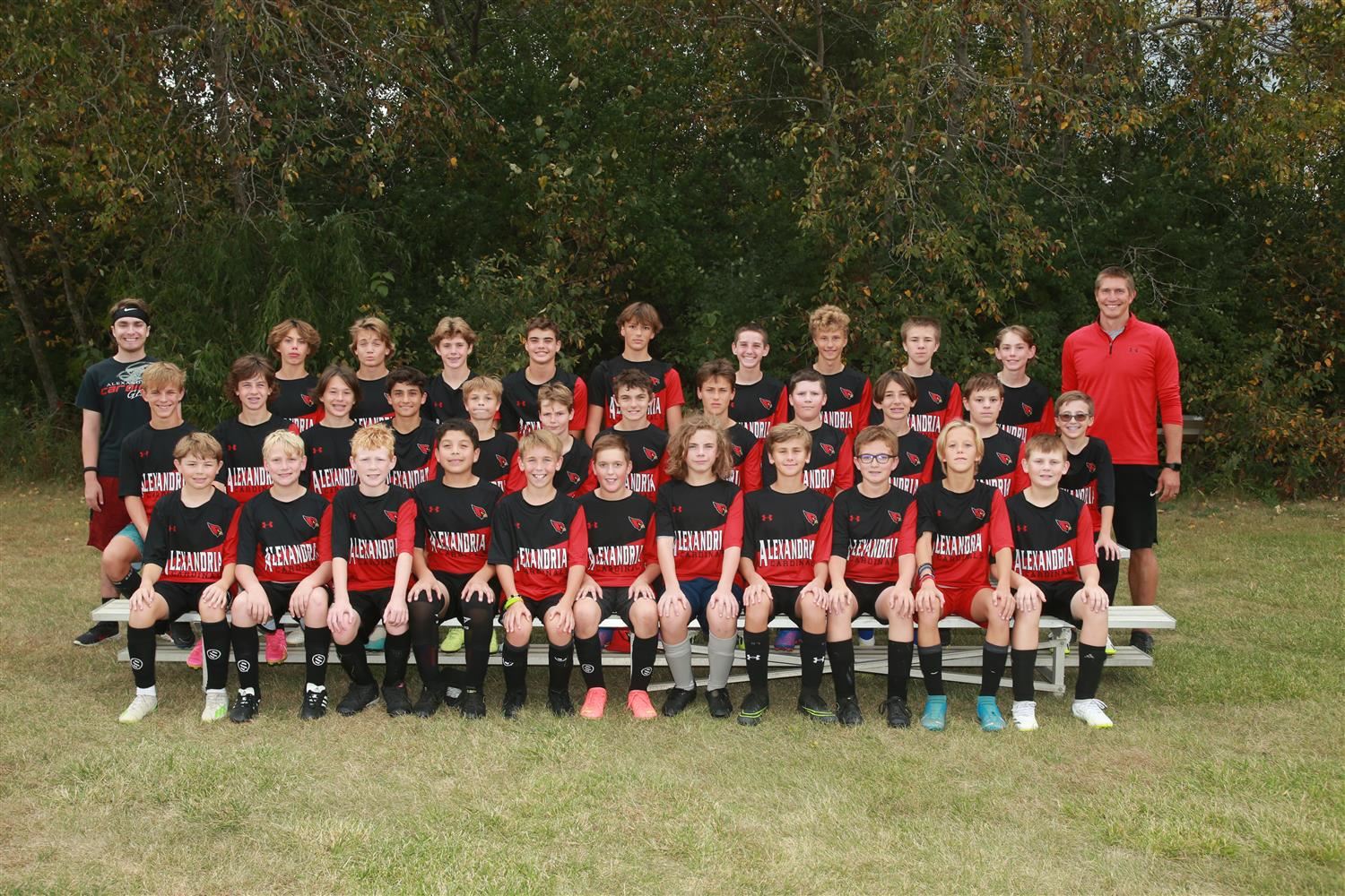 23 Middle School Boys Soccer Team